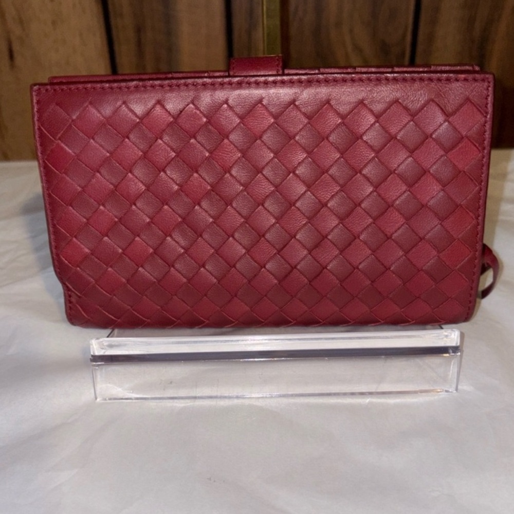 Bottega Veneta red wallet - Picture 4 of 5